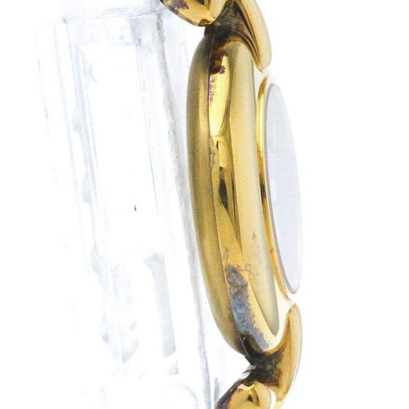 CARTIER Must Colisee Gold Plated Leather Quartz Ladies Watch 590002 BF569998 - Picture 9 of 9